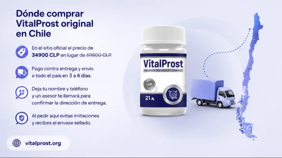 VitalProst — comprar el complejo original en Chile